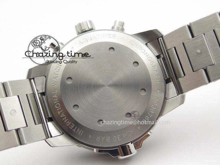MIROTIME 0806 Versatile Aquatimer Chrono IW376803 V6F 1:1 Best Edition White Dial On SS Bracelet A 7359